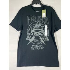 Goodfellow Pink Floyd Fillmore East 1970 Graphic T-Shirt Mens M Black Festival